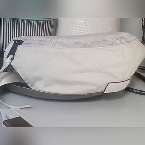 Nylon Beige Belt Bag